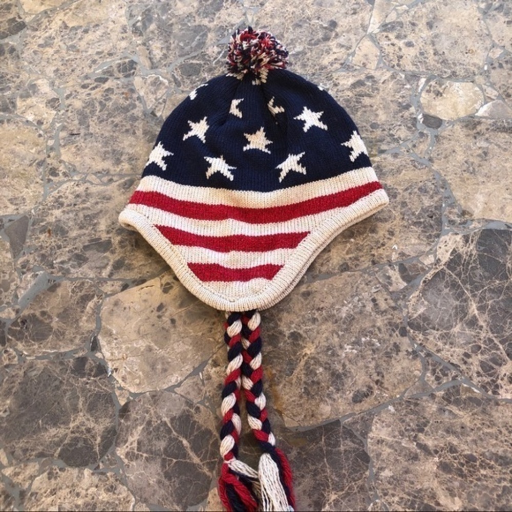 American flag hat